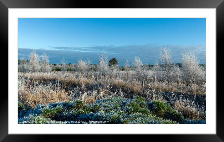 A Frosty Morning Framed Mounted Print by Tom McPherson