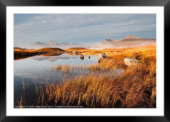 The Blackmount Framed Mounted Print by Mark Greenwood
