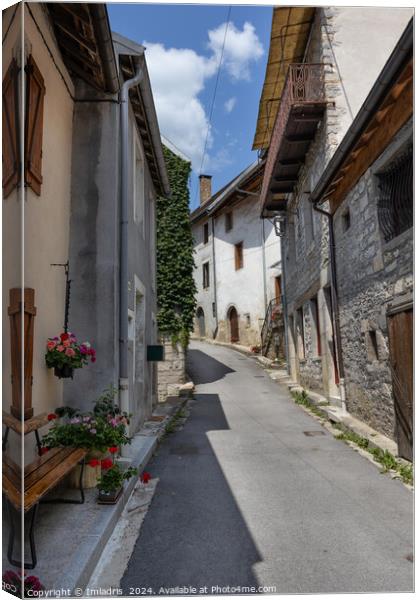 Village of Lods, Doubs, France Canvas Print by Imladris 