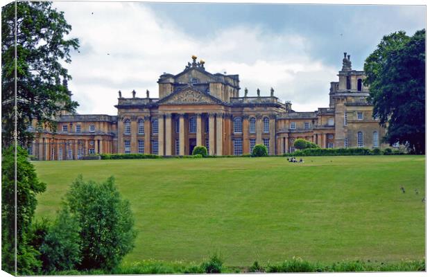 Grounds of Blenheim Palace Woodstock Oxfordshire England UK Canvas Print by Andy Evans Photos
