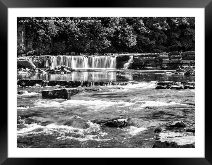 Richmond Falls Framed Mounted Print by Graham Moore