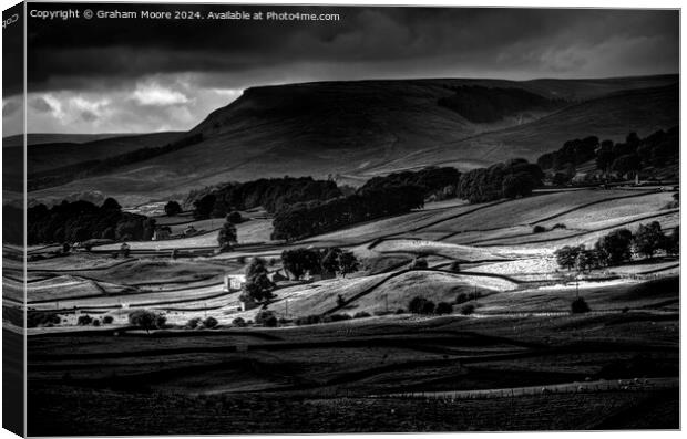 Near Hawes Canvas Print by Graham Moore