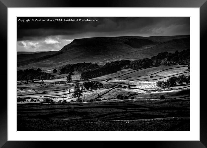 Near Hawes Framed Mounted Print by Graham Moore