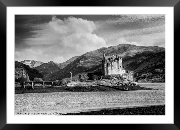 Eilean Donan Castle Framed Mounted Print by Graham Moore