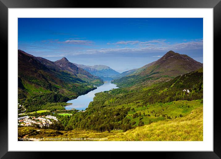 Serenity of Loch Leven Framed Mounted Print by Mark Greenwood