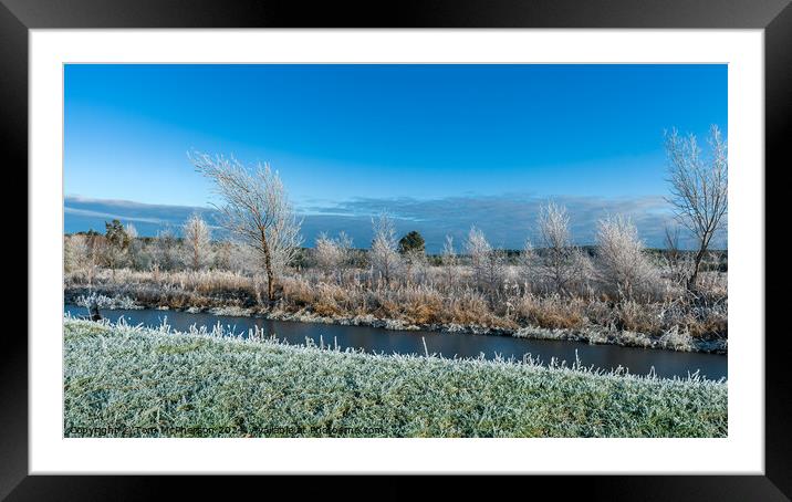 Frosty Morning in Moray Framed Mounted Print by Tom McPherson