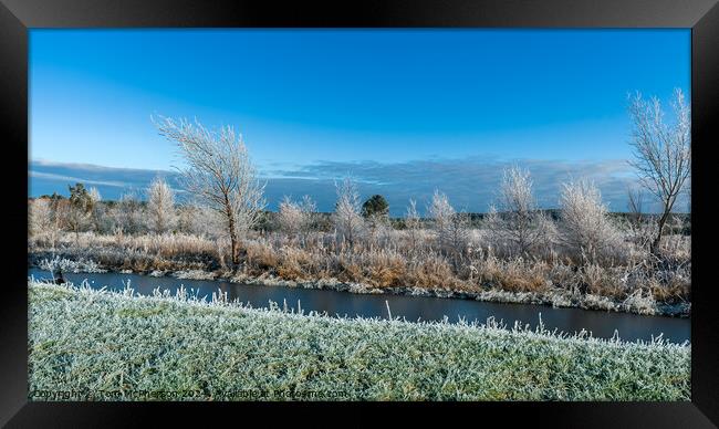 Frosty Morning in Moray Framed Print by Tom McPherson