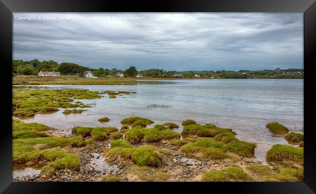 Pentraeth Beach, Red Wharf Bay Framed Print by Derek Daniel