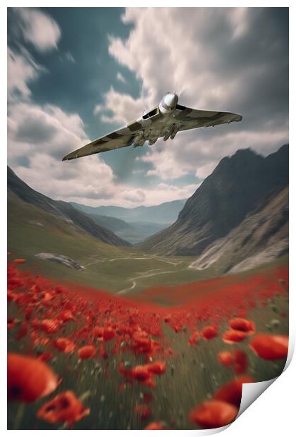 Vulcan Serenity Print by J Biggadike