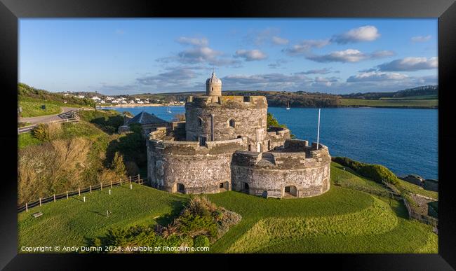 St Mawes Castle  Framed Print by Andy Durnin
