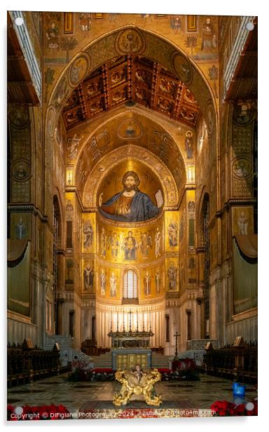 The Monreale Cathedral Acrylic by DiFigiano Photography