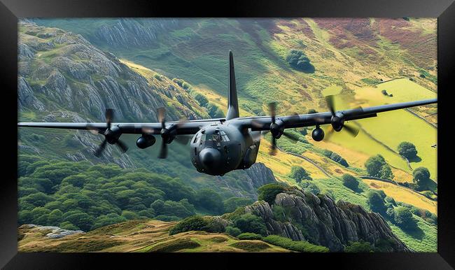 Lockheed Lartin MC-130J Commando II Framed Print by Airborne Images