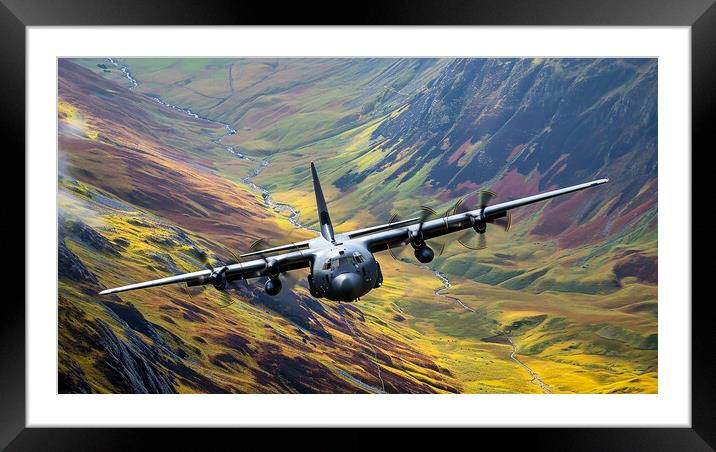 Lockheed Lartin MC-130J Commando II Framed Mounted Print by Airborne Images