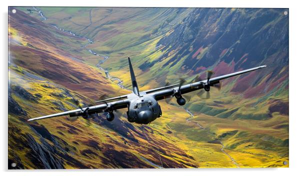 Lockheed Lartin MC-130J Commando II Acrylic by Airborne Images