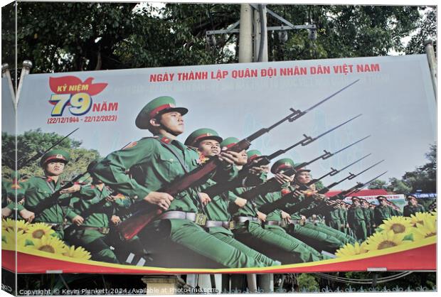 Poster, Ho Chi Minh City Style Canvas Print by Kevin Plunkett