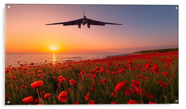 Vulcan Remembers Acrylic by Airborne Images