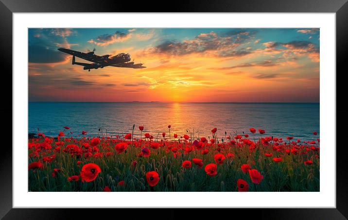 Coming Home Framed Mounted Print by Airborne Images