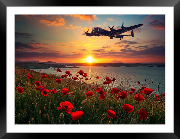 Homeward Bound Framed Mounted Print by Airborne Images