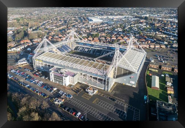 Deepdale Framed Print by Apollo Aerial Photography