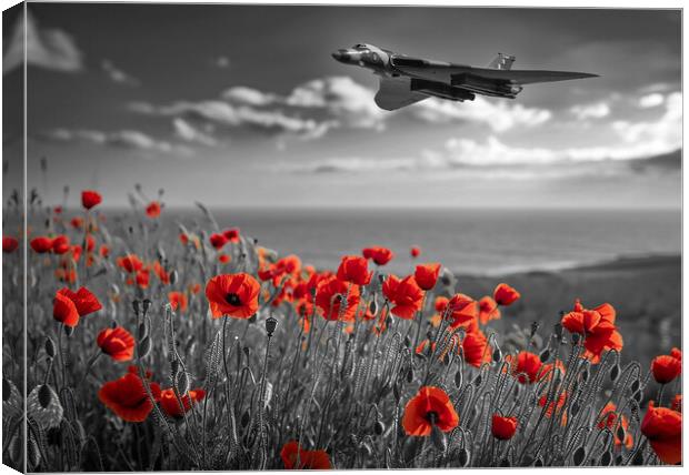 Vulcan Tribute Canvas Print by Airborne Images