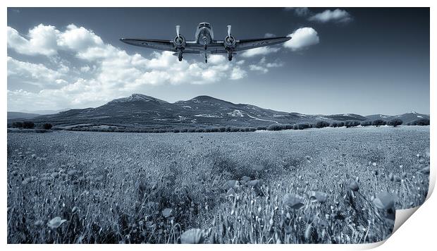 Douglas DC-3 Dakota Remembers Print by Airborne Images