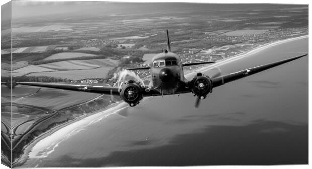 Douglas DC-3 Dakota Canvas Print by Airborne Images
