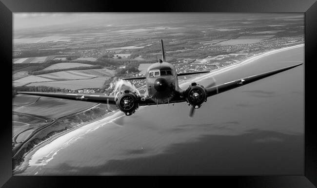 Douglas DC-3 Dakota Framed Print by Airborne Images