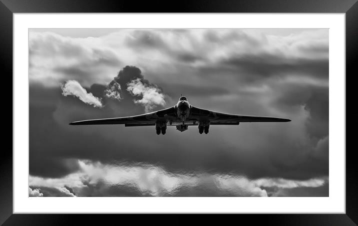 Avro Vulcan Bomber Framed Mounted Print by Airborne Images