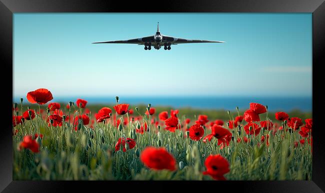 Vulcan Tribute Framed Print by Airborne Images