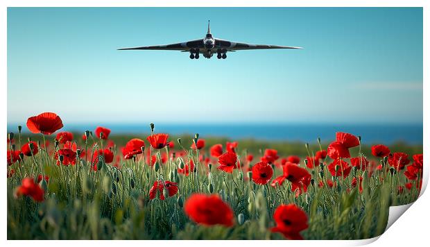 Vulcan Tribute Print by Airborne Images