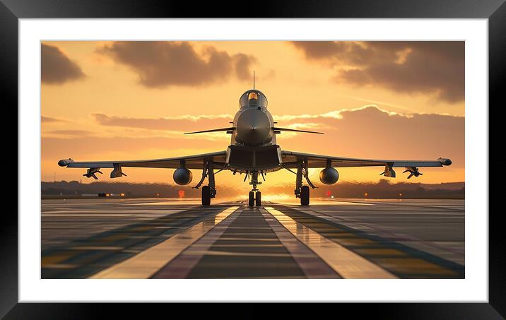 Prepare For Take Off Framed Mounted Print by Airborne Images