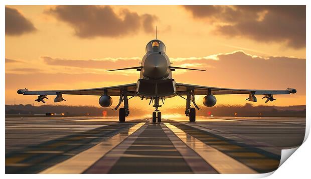 Prepare For Take Off Print by Airborne Images