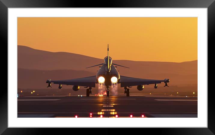 Full Power Framed Mounted Print by Airborne Images