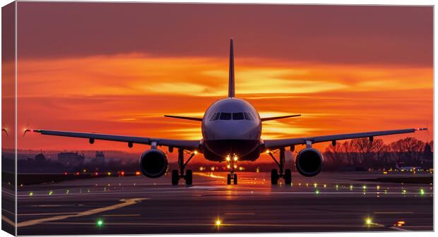 British Airways Airbus A319-100 Canvas Print by Airborne Images