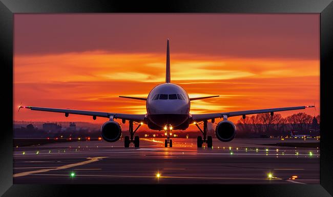 British Airways Airbus A319-100 Framed Print by Airborne Images