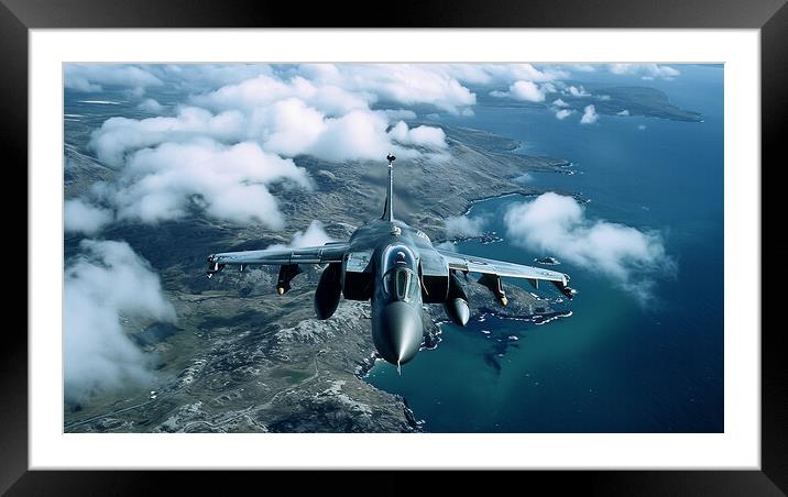 Sea Harrier FRS.1 Framed Mounted Print by Airborne Images
