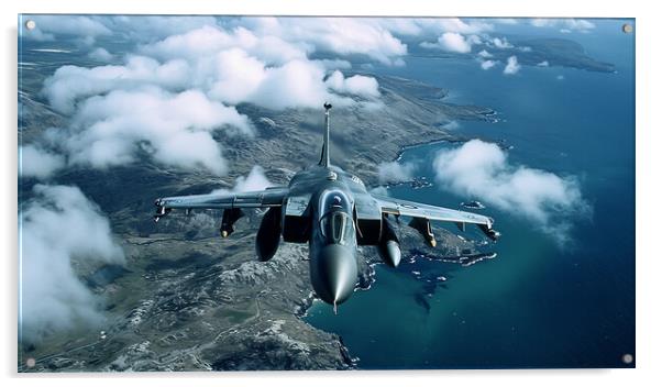 Sea Harrier FRS.1 Acrylic by Airborne Images