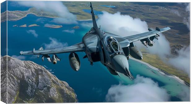 Sea Harrier FRS.1 Canvas Print by Airborne Images