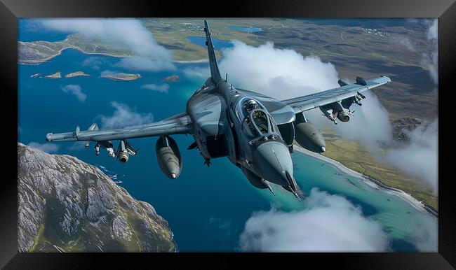 Sea Harrier FRS.1 Framed Print by Airborne Images