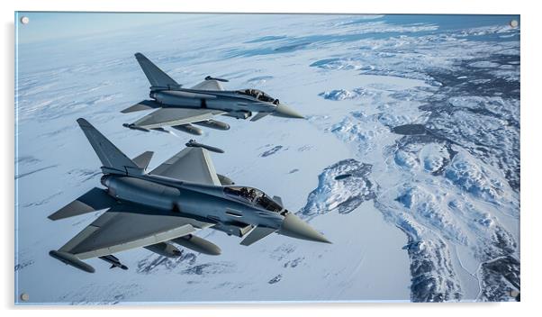 Enhanced Air Policing Acrylic by Airborne Images