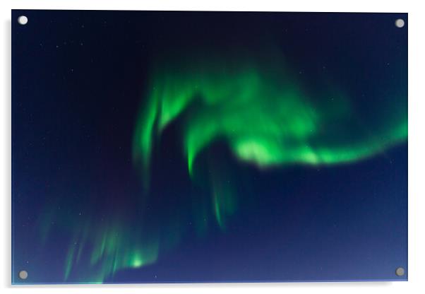 Aurora Borealis, Northern Lights, at Yellowknife, Northwest Territories, Canada Acrylic by Chun Ju Wu