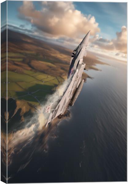Eurofighter Typhoon Impiger et Acer Canvas Print by J Biggadike