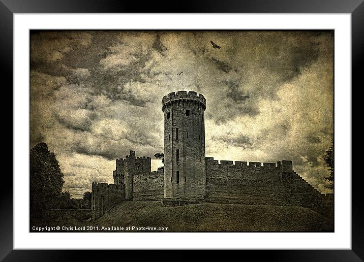 Return to Castle Warwick Framed Mounted Print by Chris Lord