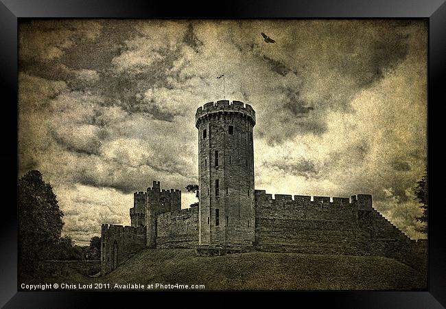 Return to Castle Warwick Framed Print by Chris Lord