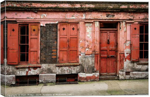 Huguenot house Canvas Print by Mark Phillips