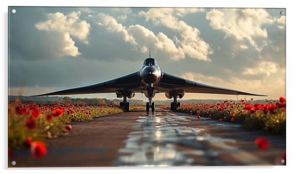 Avro Vulcan Bomber Remembers Acrylic by Airborne Images