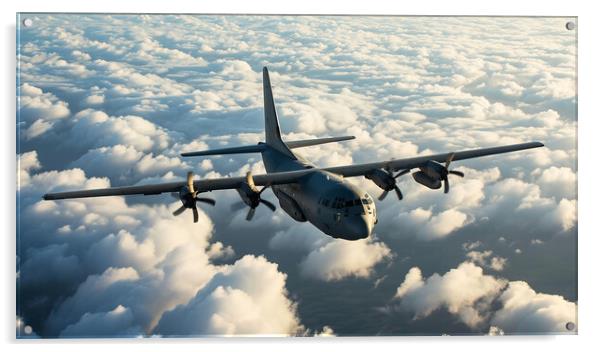Lockheed C-130 Hercules Acrylic by Airborne Images