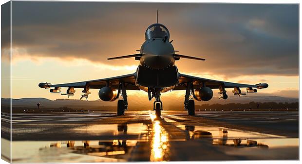 Eurofighter Typhoon Canvas Print by Airborne Images