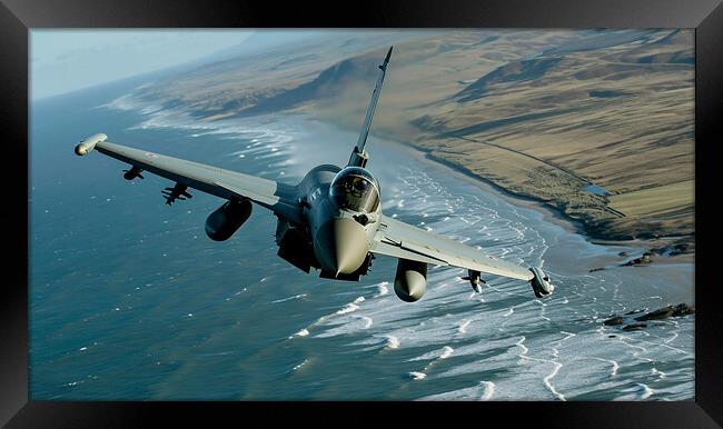 Eurofighter Typhoon Framed Print by Airborne Images