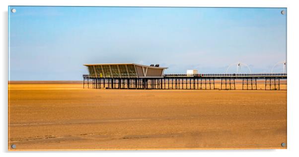 Southport Pier Acrylic by Roger Green
